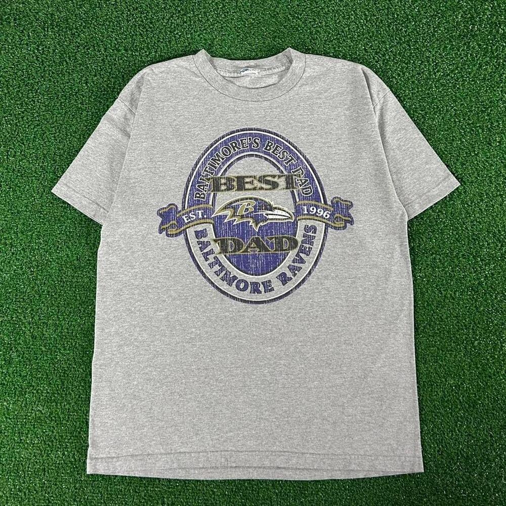 Vintage baltimore ravens best dad